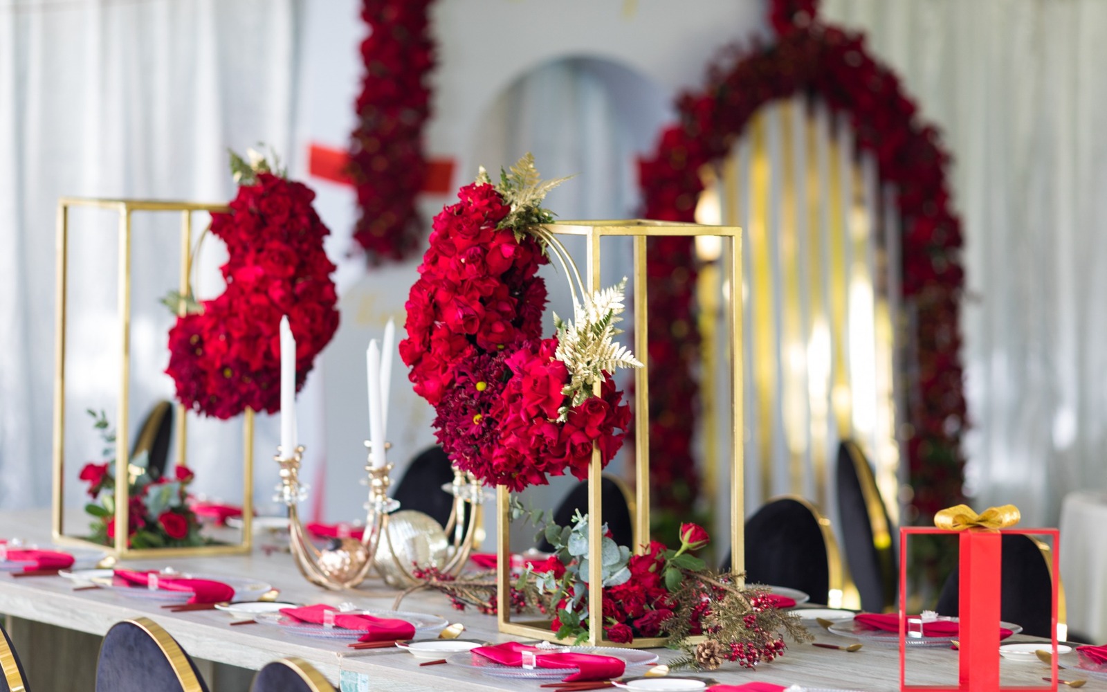 Luxury event styling